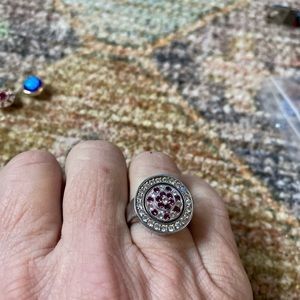 Pop it ring with a total of four pop it’s.